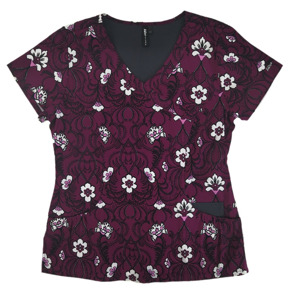 Barco Kd110 Scrub Top 8107-Wlf Wallflower